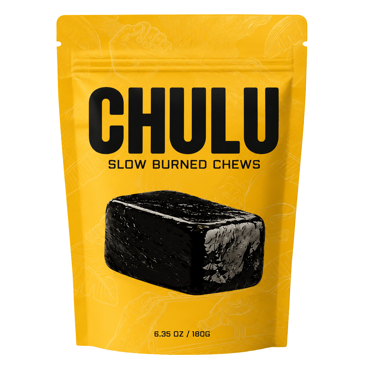 Chulu bag of slow burned chews