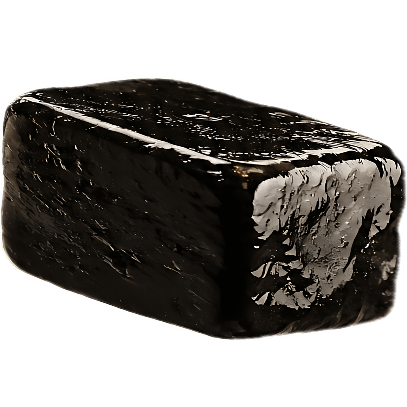 Rectangular Chulu banana coconut candy brick